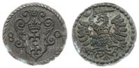denar 1580, Gdańsk, rzadki, CNG 126.II, Kop. 741