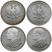 Polska, zestaw: 2 x 1.000 złotych, 1983