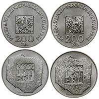zestaw: 2 x 200 złotych 1974, Warszawa, XXX Lat 