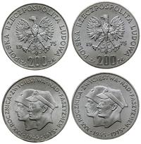 Polska, zestaw: 2 x 200 złotych, 1975