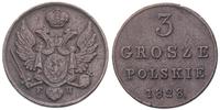 3 grosze polskie 1828, Warszawa