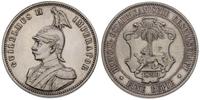 1 rupia 1890, lekko czyszczona, Jaeger 713