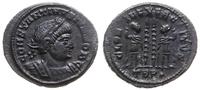 follis 330-331, Treveri, Aw: Popiersie cesarza w