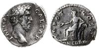 Cesarstwo Rzymskie, denar, 136-138