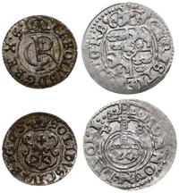 Ryga- miasto, zestaw 2 monet inflanckich