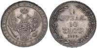 10 złotych=1 1/2 rubla 1835, Petersburg