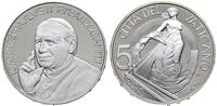 Watykan (Państwo Kościelne), 5 euro, 2002 R