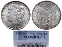 1 dolar 1899 O, Nowy Orlean, typ Morgan, pięknie