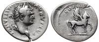 denar 76-77, Rzym, Aw: Głowa cesarza w prawo, CA