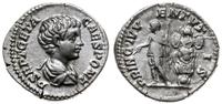 denar 200-202, Rzym, Aw: Popiersie Gety w prawo,