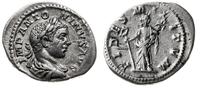 denar 219-220, Rzym, Aw: Popiersie cesarza w pra