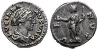 denar 164-169, Rzym, Aw: Popiersie cesarzowej w 