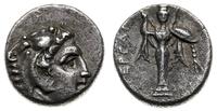 diobol ok. 310-280 pne, Aw: Głowa Heraklesa nakr