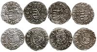 zestaw 4 denarów 1627, 1628, 1629, 1630, Kremnic