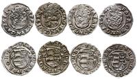 zestaw 4 denarów 1631, 1632, 1633, 1634, Kremnic