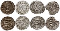 zestaw 4 denarów 1633, 1634, 1636, 1637, Kremnic