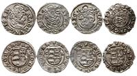 Węgry, zestaw 4 denarów, 1633, 1634, 1636, 1637