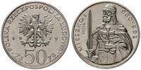 50 złotych 1979, Warszawa, Mieszko I /półpostać/