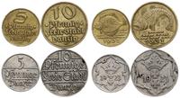 zestaw 4 monet, Berlin, 2 x 5 fenigów 1923 i 193