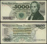 5.000 złotych 1.06.1982, seria W 8072628, zagnie