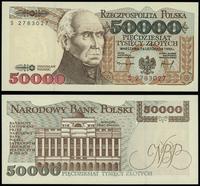 50.000 złotych 16.11.1993, seria S 2783027, wyśm