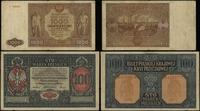 zestaw: 100 marek 9.12.1916 Generał i 1.000 złot