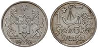 1 gulden 1923, Utrecht, Koga, tło monety przetar