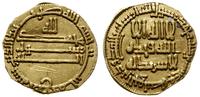 dinar 204 AH = AD 818, złoto 3.78 g, rysy w tle,