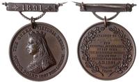 medal za punktualność 1891, nadany dla Daisy Tro