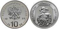 10 złotych 1999, Warszawa, Władysław IV /półpost