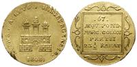 dukat 1808, Hamburg, złoto 3.48 g, uszkodzenia n