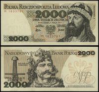 2.000 złotych 1.05.1977, seria M 1833761, zanied
