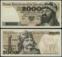 2.000 złotych 1.06.1979, seria T 0400716, wyśmie