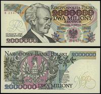 2.000.000 złotych 14.08.1992, seria B 2547899, w
