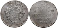 32 szylingi 1808 HSK, Hamburg, srebro 18.22 g, b