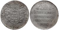 32 szylingi 1808 HSK, Hamburg, srebro 18.29 g, b