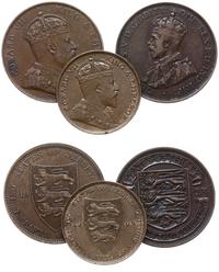 zestaw monet, 1/12 szylinga 1909, 1/24 szylinga1