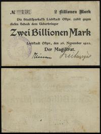 Prusy Wschodnie, 2 biliony marek, 26.11.1923