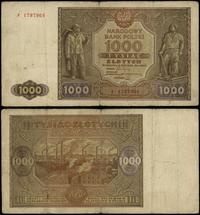 1.000 złotych 15.01.1946, seria F 1797964, wielo