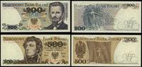 zestaw 2 banknotów, 200 złotych 1.06.1979, seria