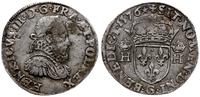 teston 1576, Poitiers, srebro 9.50 g, bardzo ład