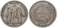 5 franków 1848/A, Paryż