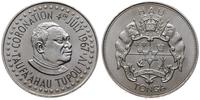 Tonga, zestaw 3 monet 1 hau, 1/2 hau i 1/4 hau, 1967