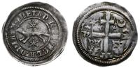 denar 1267-1270, Aw: Kuna w lewo między dwiema g