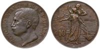 Włochy, 10 centymów, 1911