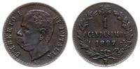 1 centym (centesimo) 1897, Rzym, rzadki rocznik,