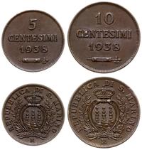 zestaw  2 monet, w skład zestawu wchodzą: 10 cen