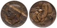 10 centymów  (centesimi) 1919, Rzym, rzadki rocz
