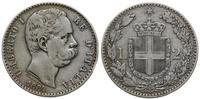 Włochy, 2 liry, 1884