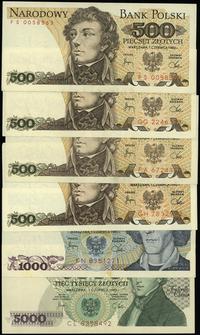 Polska, zestaw 10 banknotów